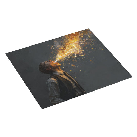 Art-Inspired Kitchen Counter Drying Mat – Absorbent & Anti-Slip, 16×18in