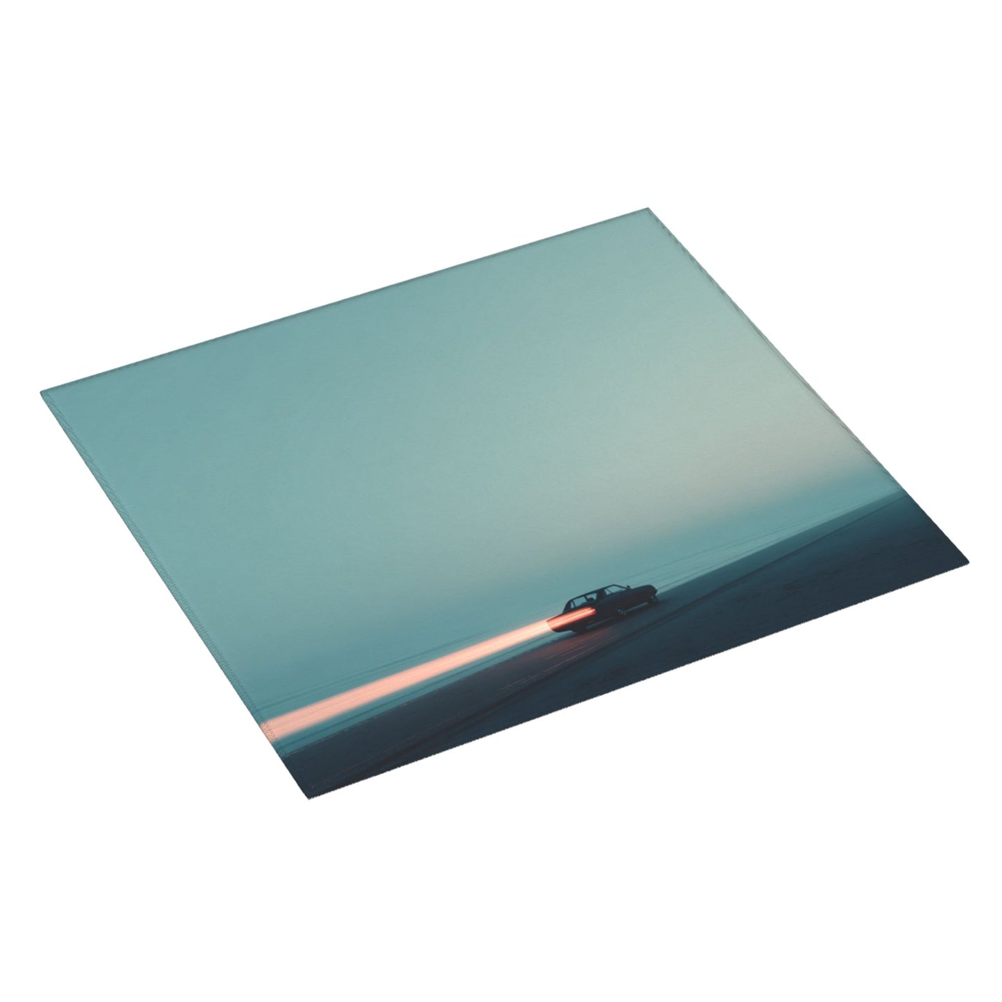 Seaside Twilight Car Kitchen Drying Mat – 18x16in Minimalist Water-Absorbent Non-Slip Counter Mat
